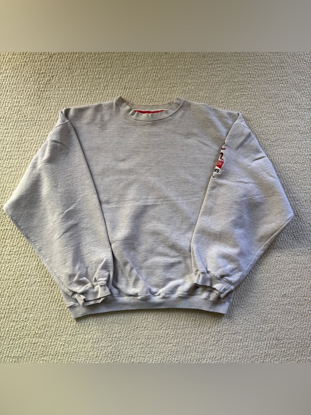 Vintage Marlboro Gray Men's Crewneck Sweatshirt